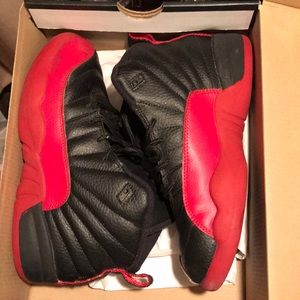 Jordan 12s and All white Air Force 1s